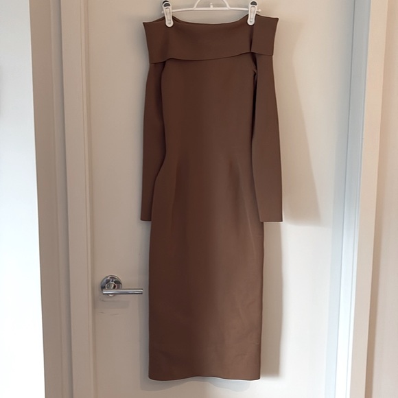 BABATON SCULPT KNIT SECTION DRESS - Picture 3 of 5